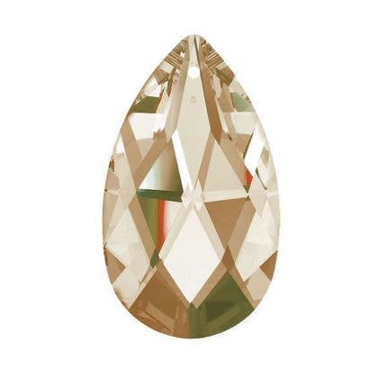 Swarovski Strass crystal Bronze Shade Almond prism 