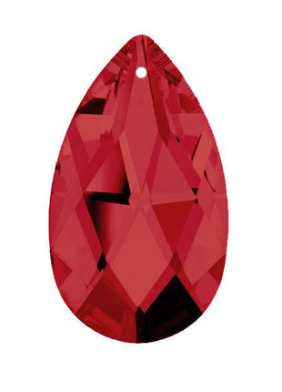 Swarovski Strass crystal 50mm (2 in.) Bordeaux (Red) Almond prism