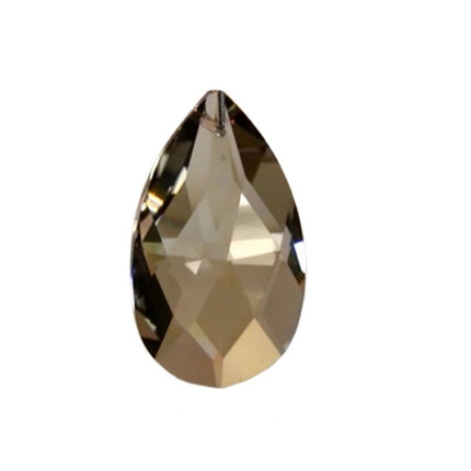 Swarovski Strass crystal 63mm (2.5 in.) Golden Teak Almond prism 