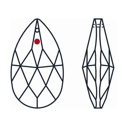 Strass Logo Location Almond Prism