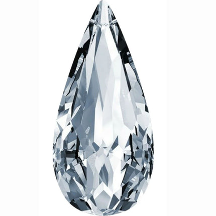 Swarovski Strass Crystal 4 inches Clear Radiant Pear Shape Prism