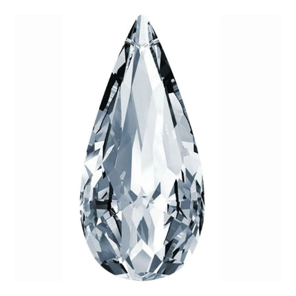 Swarovski Strass Crystal 3.5 inches Clear Radiant Pear Shape Prism