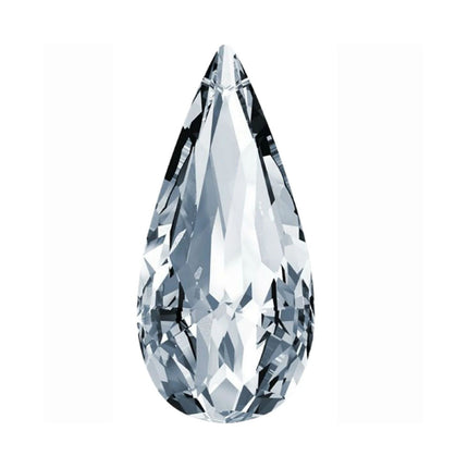 Swarovski Strass Crystal 3 inches Clear Radiant Pear Shape Prism