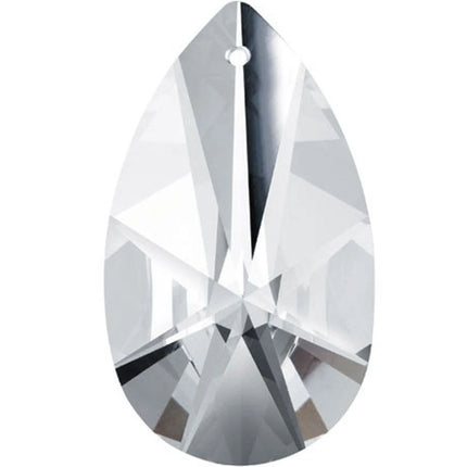 Swarovski Strass Crystal 3.5 inches Clear Modern Almond prism