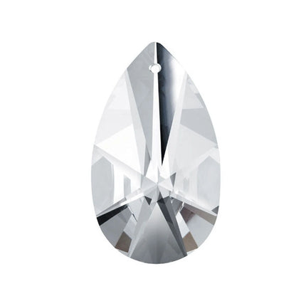 Swarovski Strass Crystal 1.5 inches Clear Modern Almond prism