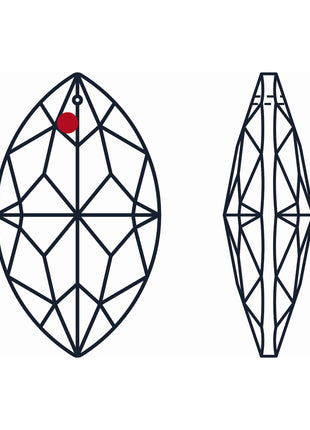 Strass Logo location Oval Pear Shape Prism