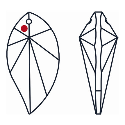Strass Logo Location Leaf Prism
