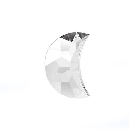 Swarovski Strass Crystal 20mm Clear Half Moon prism