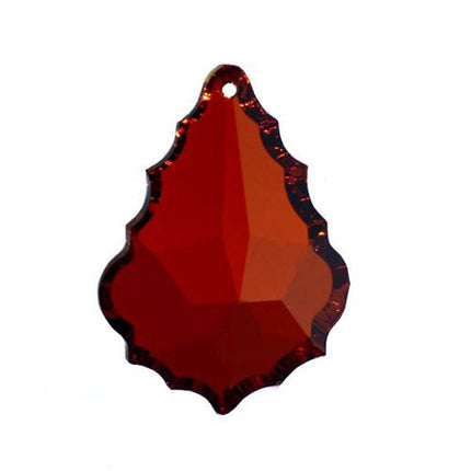 Swarovski Strass Crystal 2.5 inches Red Magma French Pendeloque Prism
