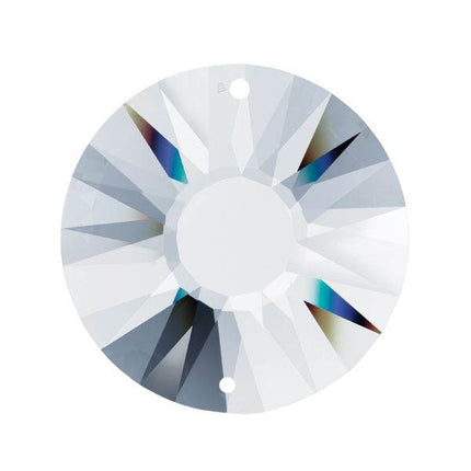 Swarovski Strass Crystal 40mm Clear Sun Disk Prism - 2 Holes