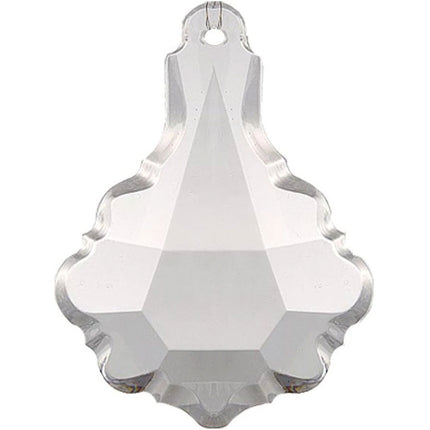 Pendant Crystal 2.5 inches Clear Prism with One Hole on Top
