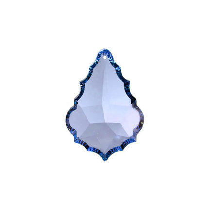 Pendaloque Crystal 1.5 inches Sapphire Prism with One Hole on Top