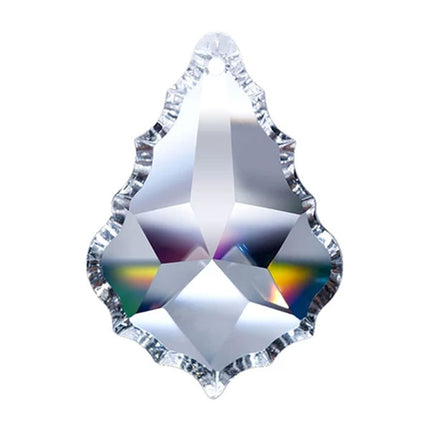 Pendeloque Crystal 4 inches Clear Prism with One Hole on Top