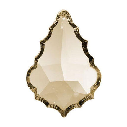 Pendeloque Crystal 4 inches Honey Prism with One Hole on Top