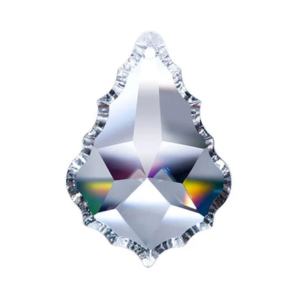 Pendeloque Crystal 3.5 inches Clear Prism with One Hole on Top