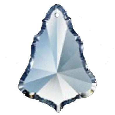 Pendeloque Crystal 3 inches Clear Prism with One Hole on Top