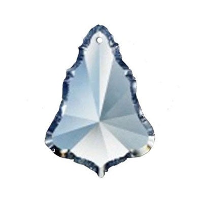 Pendeloque Crystal 2 inches Clear Prism with One Hole on Top