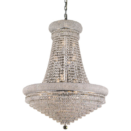 Crystal Chandelier W:30" x H:42" Genuine Magnificent Crystal Prisms 30 Lights-CrystalPlace