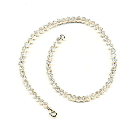 Crystal Beaded Chain with Clasp