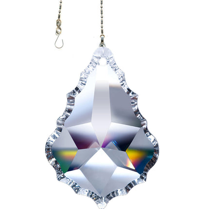 Crystal Suncatcher 4 inches Clear Pendeloque Prism Magnificent Brand