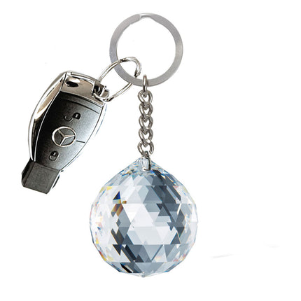 Crystal Key Holder with Swarovski Strass crystal Ball Prism