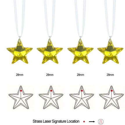 Strass Logo location Star prism