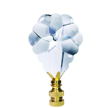 Lamp Shade Finial Clear Arabesque Pendant Swarovski Strass Crystal