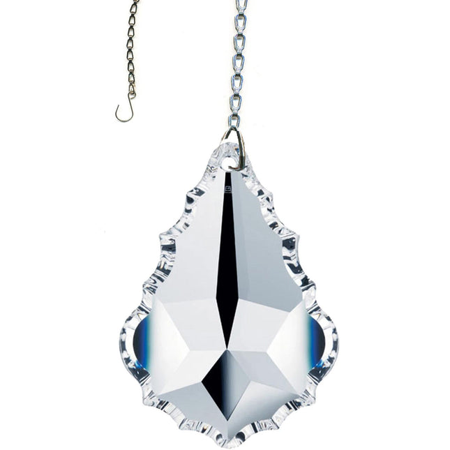 Crystal Suncatcher 3 inch Swarovski Strass Clear French Pendeloque Prism