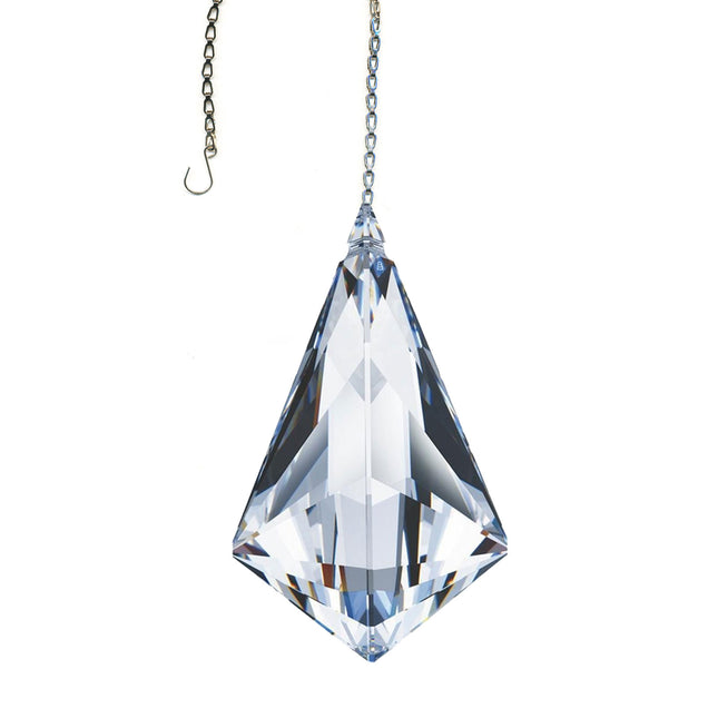 Crystal Suncatcher Vibe Prism 2 inch Swarovski Strass Clear