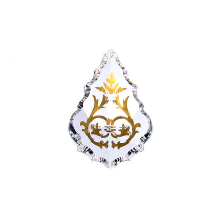 Vintage 3-incheDecorative Swarovski Crystal Pendeloque Prism