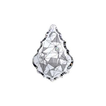 Vintage 3-inche Decorative Swarovski Crystal Pendeloque Polygon Prism