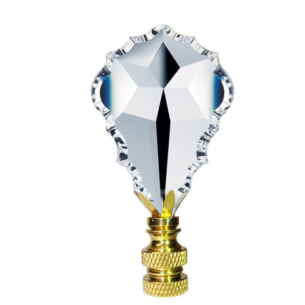Lamp Shade Finial Clear Pendant Swarovski Strass Crystal