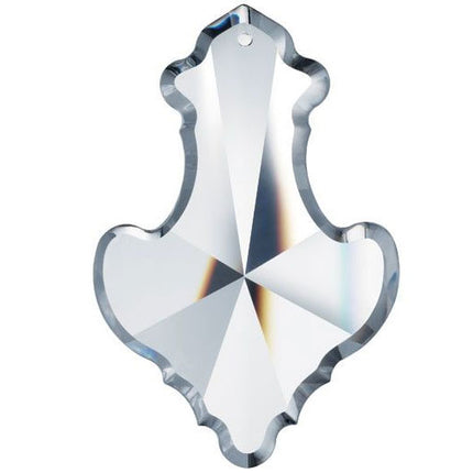 Clear Elegant Pendeloque 2.5 inches Clear Prism with One Hole on Top