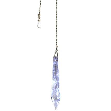 Brazilian Quartz 5-inch Inches Clear Icicle Rock Crystal Prism