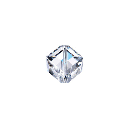 Swarovski Strass Crystal 12mm Clear Cube Bead prism with Hole Through