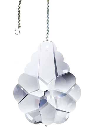 Crystal Suncatcher Arabesque Pendalogue Prism 4 inch Swarovski Strass Clear Prism