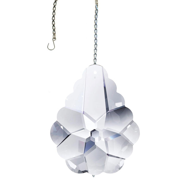 Crystal Suncatcher Arabesque Pendalogue Prism 3.5 inch Swarovski Strass Clear Prism