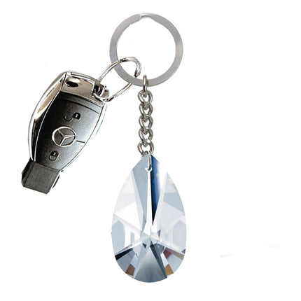Crystal Key Holder with Swarovski Strass crystal Modern Almond Prism